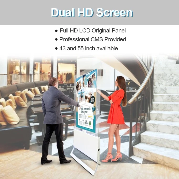 55inch Transparent Display Digital Signage